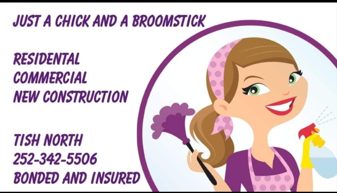 Chick and Broomstick